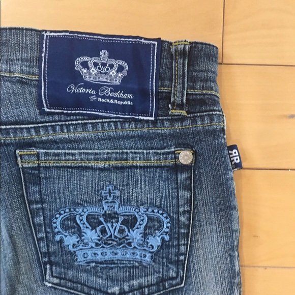 Denim - Victoria Beckham straight leg jeans